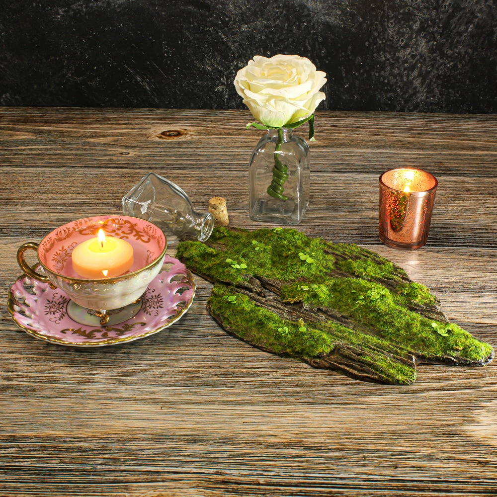 Foam Moss Tree Bark 14in X 6.5in 2 Foam Moss Tree Bark 14in X 6.5in - Image 2