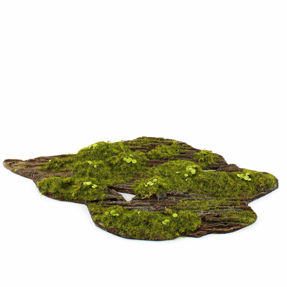 Foam Moss Tree Bark 14in X 6.5in 1 Foam Moss Tree Bark 14in X 6.5in