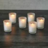 Richland Votive Candles & Eastland Frosted Votive Holders Set Of 12