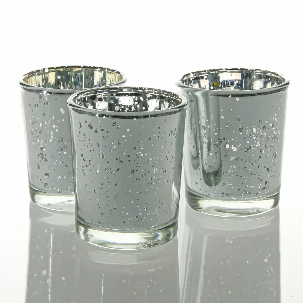 Richland Silver Mercury Votive Holders Set Of 12 1 Richland Silver Mercury Votive Holders Set Of 12