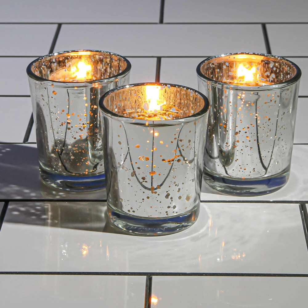 Richland Silver Mercury Votive Holders Set Of 72 2 Richland Silver Mercury Votive Holders Set Of 72 - Image 2