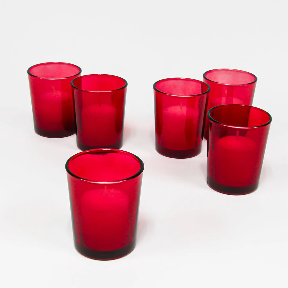Richland Votive Candles & Eastland Colored Votive Holders Set Of 12 2 Richland Votive Candles & Eastland Colored Votive Holders Set Of 12 - Image 2
