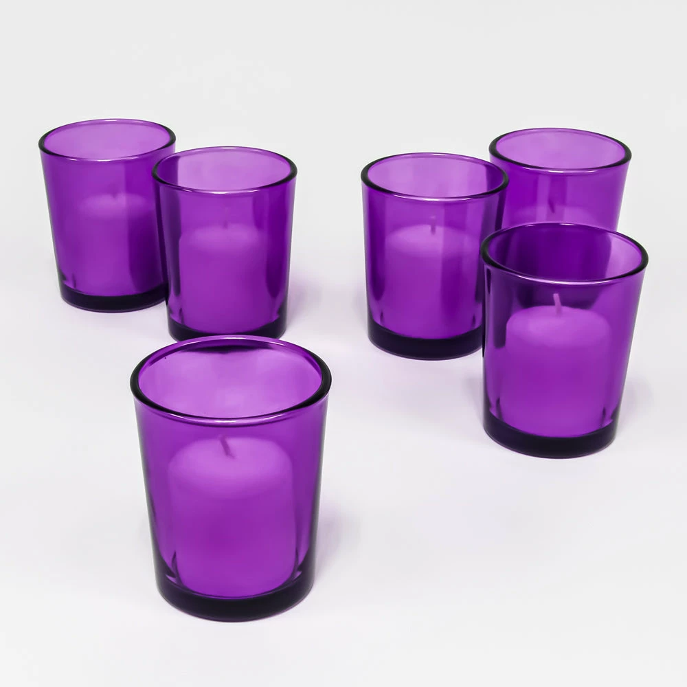 Richland Votive Candles & Eastland Colored Votive Holders Set Of 12 6 Richland Votive Candles & Eastland Colored Votive Holders Set Of 12 - Image 6