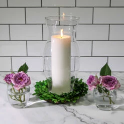 Eastland Hurricane Pillar Candle Lamp 11.5" -US Gift Sales 2024 1295 6826 2