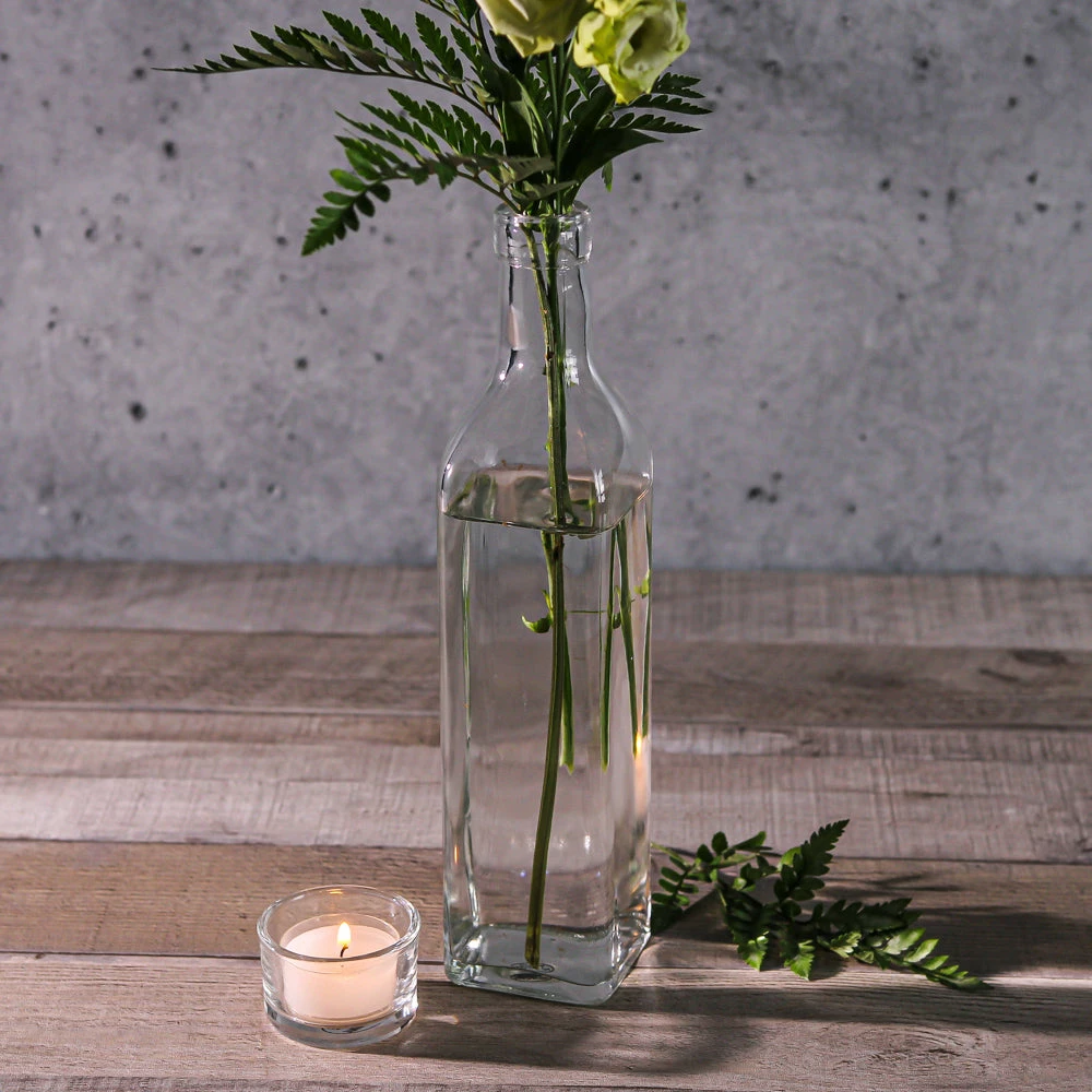 Richland Glass Square Bottle Set Of 12 2 Richland Glass Square Bottle Set Of 12 - Image 2