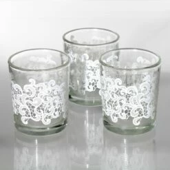 Richland Clouds Lace Votive Holder Set Of 72