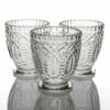 Richland Royal Textured Glass Votive Holder Grande Clear Set Of 36