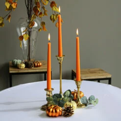 Taper Candlestick Gold 9in -US Gift Sales 2024 1379 7800 e396b0cc 6a11 4b7a 9a01 e42a5798da6c