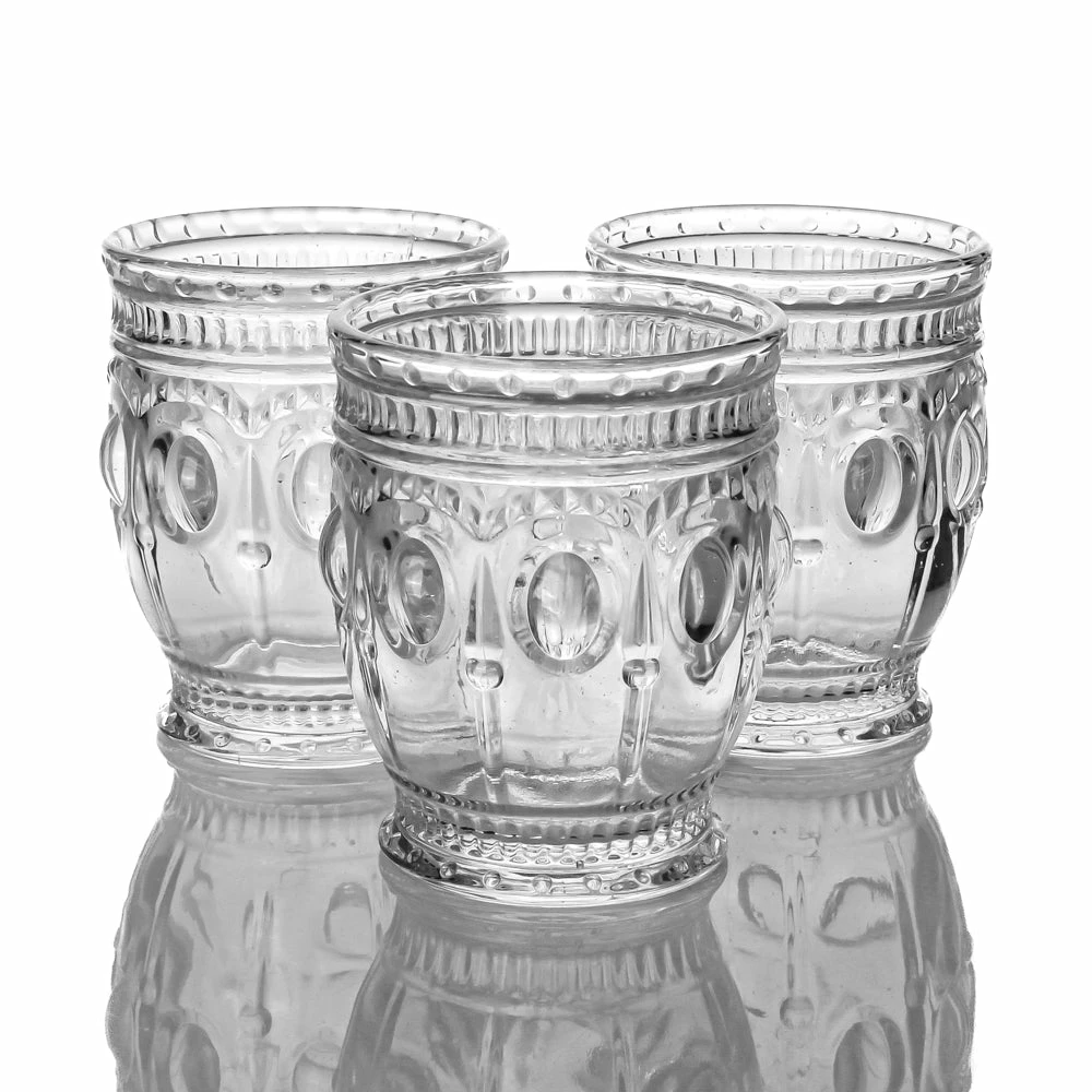 Richland Vintage Charm Candle Holder Clear Set Of 48 1 Richland Vintage Charm Candle Holder Clear Set Of 48