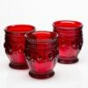Richland Vintage Charm Candle Holder Red Set Of 6