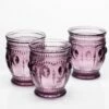 Richland Vintage Charm Candle Holder Purple Set Of 6