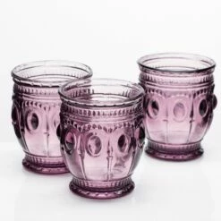 Richland Vintage Charm Candle Holder Purple Set Of 6