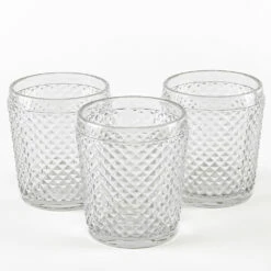 Richland Diamond Candle Holder Clear Set Of 48