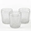 Richland Diamond Candle Holder Clear Set Of 6