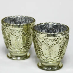 Richland Holder Royal Mercury Grande Metallic Gold Set Of 36 -US Gift Sales 2024 1463 0449 2