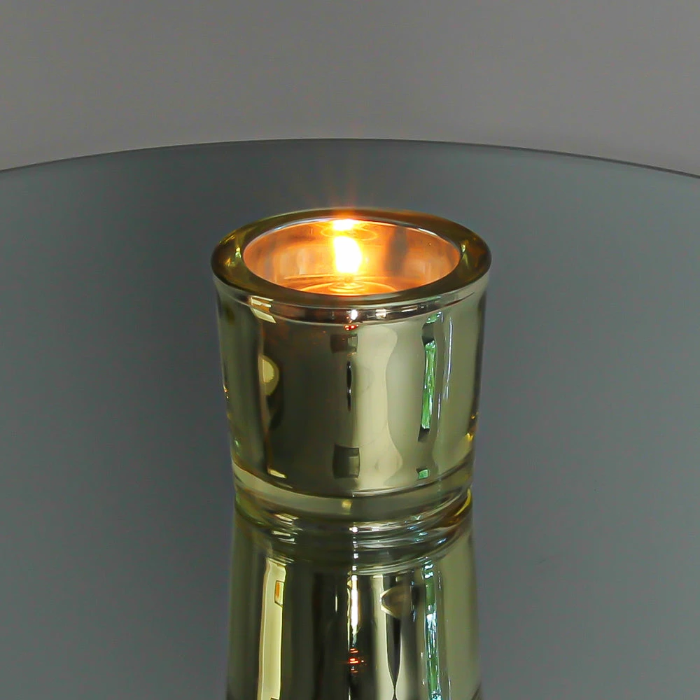 Richland Chunky Votive Holder Gold Mirrored Set Of 12 2 Richland Chunky Votive Holder Gold Mirrored Set Of 12 - Image 2