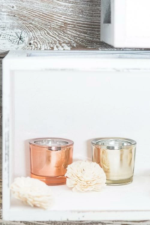 Richland Chunky Votive Holder Gold Mirrored Set Of 12 3 Richland Chunky Votive Holder Gold Mirrored Set Of 12 - Image 3