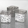Richland Votive Holder Square White Lace Set Of 72