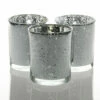 Richland Votive Holder Grande Silver Mercury Set Of 12