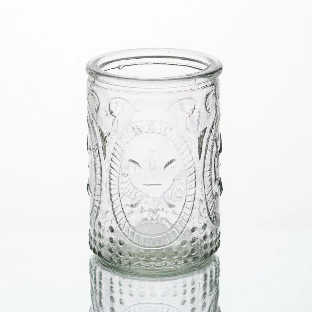 Richland Candle Holder Textured Glass Tall Set Of 12 4 Richland Candle Holder Textured Glass Tall Set Of 12 - Image 4