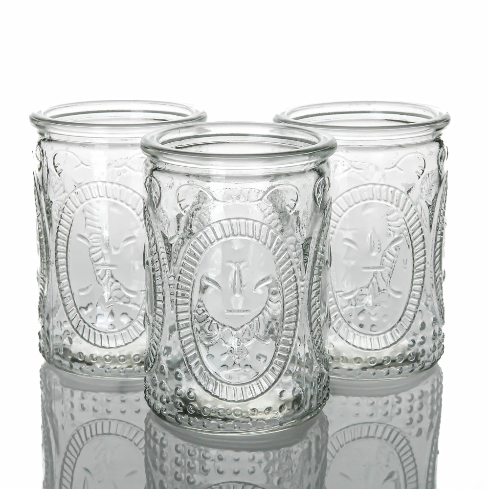 Richland Candle Holder Textured Glass Tall Set Of 12 1 Richland Candle Holder Textured Glass Tall Set Of 12