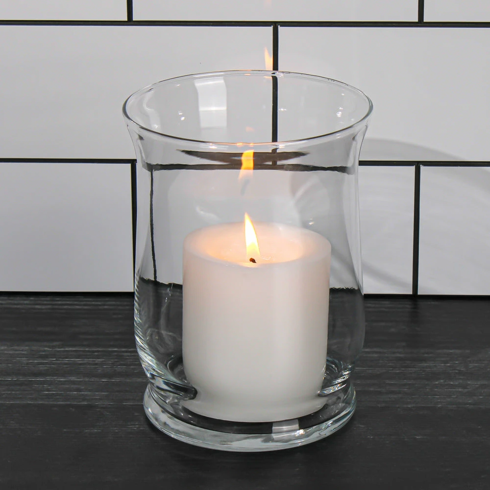 Eastland Adorn Hurricane Vase 6" Set Of 4 2 Eastland Adorn Hurricane Vase 6" Set Of 4 - Image 2