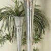 Aluminum 22" Trumpet Flower Vase