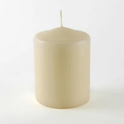 Richland 3"x4" Sand Tone Pillar Candle Set Of 12