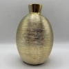 Richland Elegant Vase 6" Gold Ceramic Set Of 4