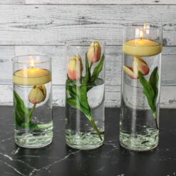Eastland Cylinder Floating Candle Holders 7.5" , 9" & 10.5" Set Of 3 7 Eastland Cylinder Floating Candle Holders 7.5" , 9" & 10.5" Set Of 3 -US Gift Sales 2024 6013 4863 282fdcc0 2de5 4daa b866 2076850542ee