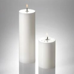 Richland Pillar Candles 2" X 3" & 2" X 6" Set Of 40