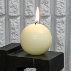Richland Sphere Candle 3" Ivory Set Of 12 -US Gift Sales 2024 6201 5887 2 387dfbba e34a 45e4 8562 a45bfdae1716