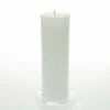 Richland Rustic Pillar Candle 3"x 9" White Set Of 6