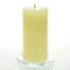 Richland Rustic Pillar Candle 3"x 6" Ivory Set Of 6