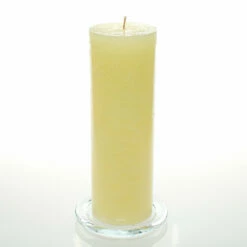 Richland Rustic Pillar Candle 3"x 9" Ivory Set Of 24