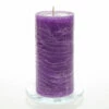 Richland Rustic Pillar Candle 3"x 6" Lavender Set Of 24
