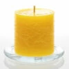 Richland Rustic Pillar Candle 3"x 3" Yellow Set Of 12