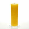 Richland Rustic Pillar Candle 3"x 9" Yellow Set Of 12