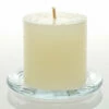 Richland Rustic Pillar Candle 3"x 3" Light Ivory Set Of 24