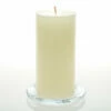 Richland Rustic Pillar Candle 3"x 6" Light Ivory Set Of 24