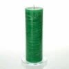 Richland Rustic Pillar Candle 3"x 9" Dark Green Set Of 12