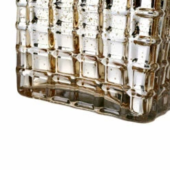 Gold Mercury Mosaic Glass Cube 6" - Square Vase & Candle Holder -US Gift Sales 2024 87260257060b