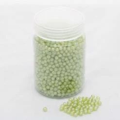 Richland Glass Pearl Vase Filler – Green Set Of 12