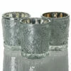 Richland Mercury Votive Holders Primrose Silver Set Of 12
