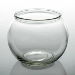 Richland Bubble Ball Vase With Rim 3.5" Set Of 12