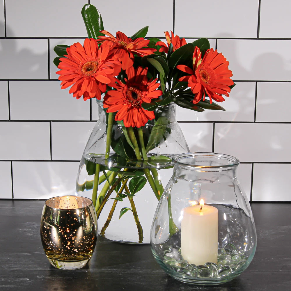 Halcyone Vintage Glass Vase Small Set Of 12 4 Halcyone Vintage Glass Vase Small Set Of 12 - Image 4