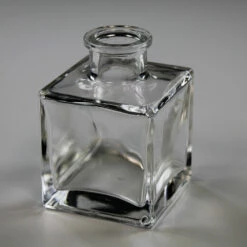Richland Glass Bud Vase Clear Square Set Of 12