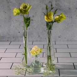 Richland Tapered Triangle Bud Vase Set Of 24 9 Richland Tapered Triangle Bud Vase Set Of 24 -US Gift Sales 2024 9271 9269 9549 5974