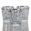 Richland Silver Chevron Glass Holder - Medium Set Of 48