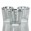 Richland Silver Stripe Glass Holder - Medium Set Of 48
